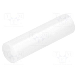 100 pcs : FIX-LED-18 - Spacer sleeve, LED, Øout: 5mm, ØLED: 5mm, L: 18mm, natural, UL94V-2
