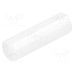 100 pcs : FIX-LED-16 - Spacer sleeve, LED, Øout: 5mm, ØLED: 5mm, L: 16mm, natural, UL94V-2
