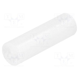 100 pcs : FIX-LED-17 - Spacer sleeve, LED, Øout: 5mm, ØLED: 5mm, L: 17mm, natural, UL94V-2