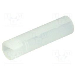 100 pcs : FIX-LEDS-16 - Spacer sleeve, LED, Øout: 4mm, ØLED: 3mm, L: 16mm, natural, UL94V-2
