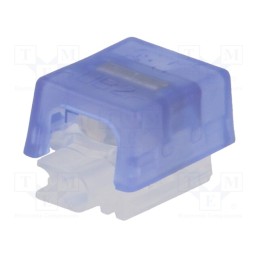 20 pcs : 1024393 UB2A BOX - Quick splice, Presslok, IDC, 19AWG÷26AWG, blue, 0.4÷0.9mm