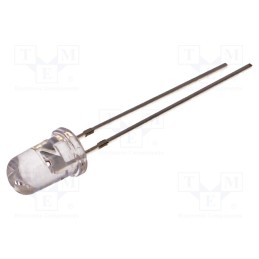 10 pcs : OSR5PA5C31A - LED, 5mm, red, 4500÷6000mcd, 30°, Front: convex, 1.8÷2.4V