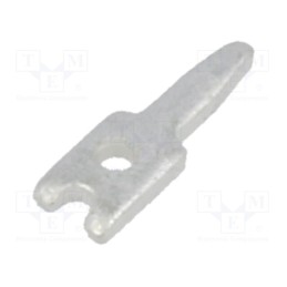 20 pcs : 1030 - Tip: solder lug, THT, brass, tinned