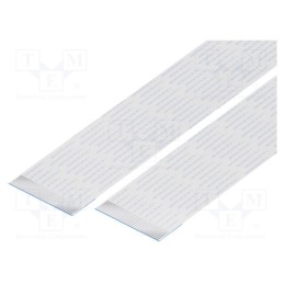 10 pcs : 10-30-A-0050-C-4-08-4-T - FFC cable, Cores: 30, Cable ph: 1mm, contacts on the same side