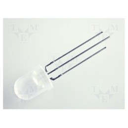 10 pcs : L-799EGW - LED, 8mm, red/green, 50°, Front: convex, 2÷2.5/2.2÷2.5V