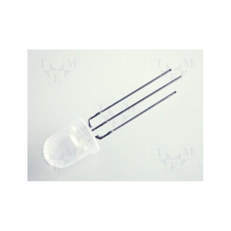 10 pcs : L-799EGW - LED, 8mm, red/green, 50°, Front: convex, 2÷2.5/2.2÷2.5V