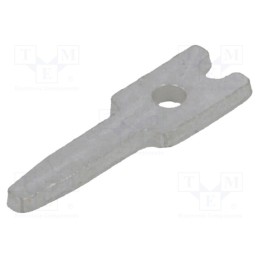 20 pcs : 1031 - Tip: solder lug, THT, brass, tinned