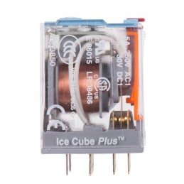1 pcs - Releco Plug In Power Relay, 115V ac Coil, 5A Switching Current, 4PDT