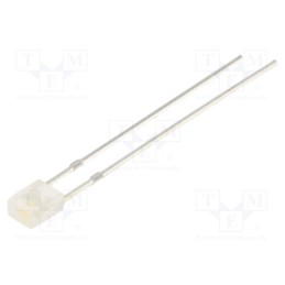 10 pcs : OSM5YK7BA2B - LED, rectangular, 3.2x3.2x4.15mm, white warm, 330÷500mcd, 100°