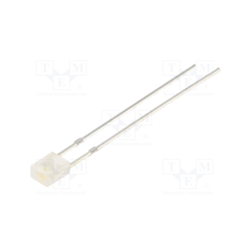 10 pcs : OSM5YK7BA2B - LED, rectangular, 3.2x3.2x4.15mm, white warm, 330÷500mcd, 100°