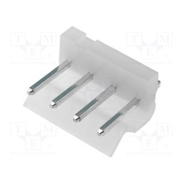 50 pcs : 10321041 - Socket, wire-board, male, SPOX, 5.08mm, PIN: 4, THT, on PCBs