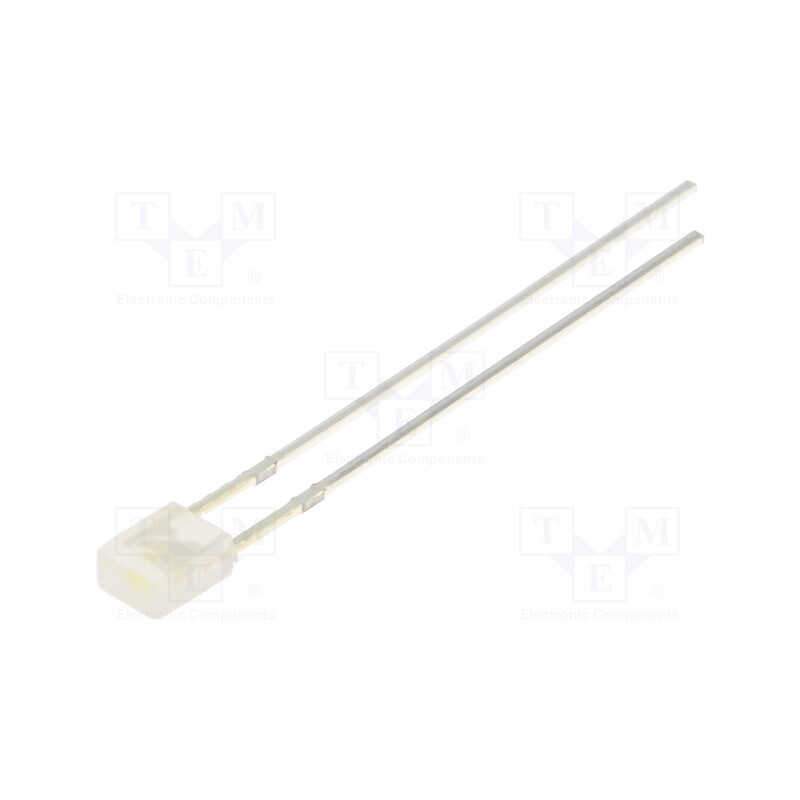 10 pcs : OSW5YK7BA2B - LED, rectangular, 3.2x3.2x4.15mm, white cold, 500÷750mcd, 100°