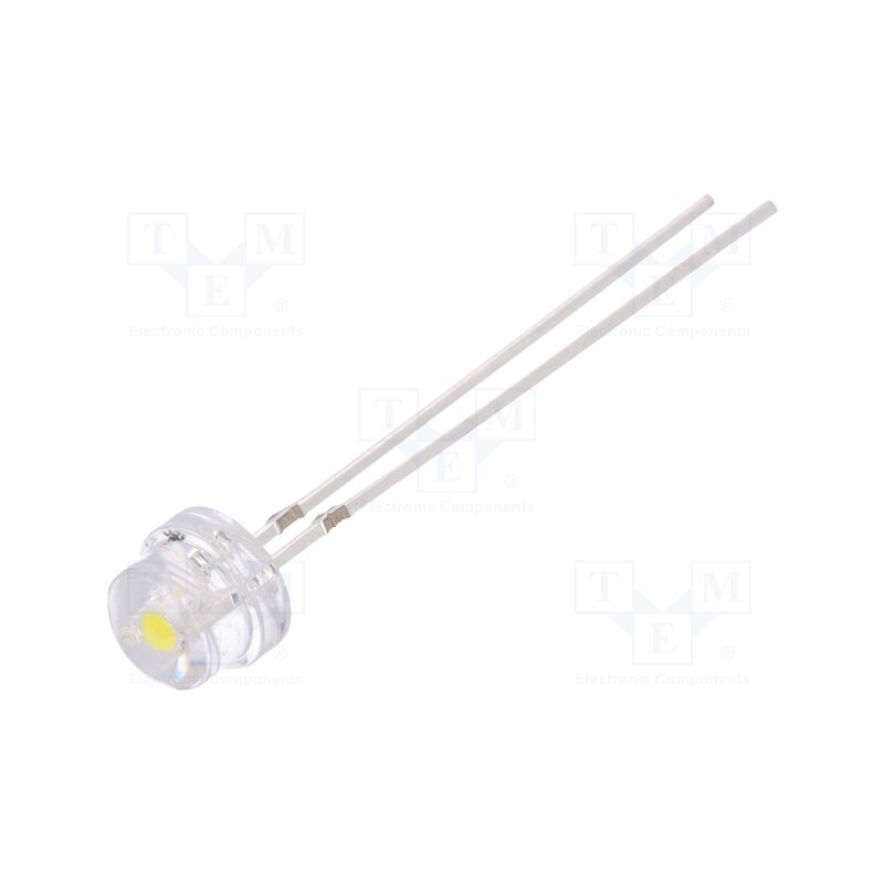 10 pcs : OSG8DL56A1A - LED, 4.8mm, yellow (fluorescent yellow-green), 1120÷1560mcd