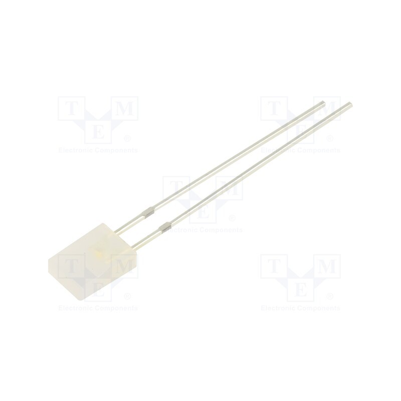 10 pcs : OSM5YK71A2B - LED, rectangular, 6.95x4.8x4.95mm, white warm, 500÷750mcd, 100°