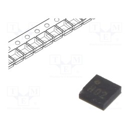 10 pcs : RR112-1G42-532 - Sensor: magnetic field, 1.7÷5.5VDC,3VDC, 100Hz, -40÷85°C, LGA4