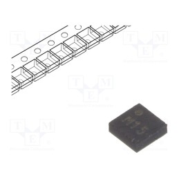 10 pcs : RR122-1B12-512 - Sensor: magnetic field, 1.7÷5.5VDC,3VDC, 2Hz, -40÷85°C, LGA4, PCB