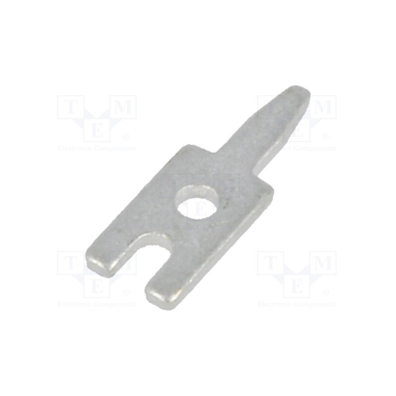 20 pcs : 1039 - Tip: solder lug, THT, brass, tinned