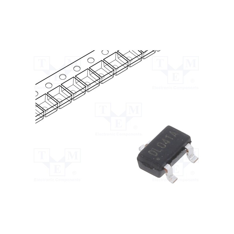 10 pcs : RR122-2E32-511 - Sensor: magnetic field, 1.7÷5.5VDC,3VDC, 20Hz, -40÷85°C, SOT23-3