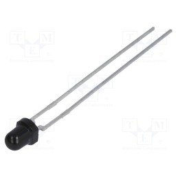 10 pcs : TEFD4300F - PIN IR photodiode, 3mm, THT, 950nm, 770÷1070nm, 20°, 215mW