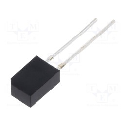 10 pcs : NTE30050 - Photodiode, THT, 900nm, 140°, 30nA, flat, 150mW, Dim: 5.2x7.5x3.05mm