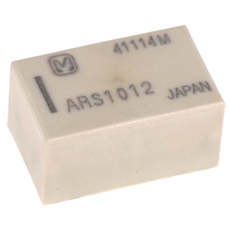 1 pcs - Panasonic PCB Mount High Frequency Relay, 12V dc Coil, 75Ω Impedance, 3GHz Max. Coil Freq., SPDT