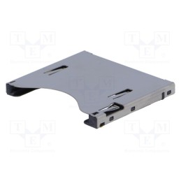 10 pcs : 104D-TCA0-R06 - Connector: for cards, SD, push-push, SMT, gold-plated