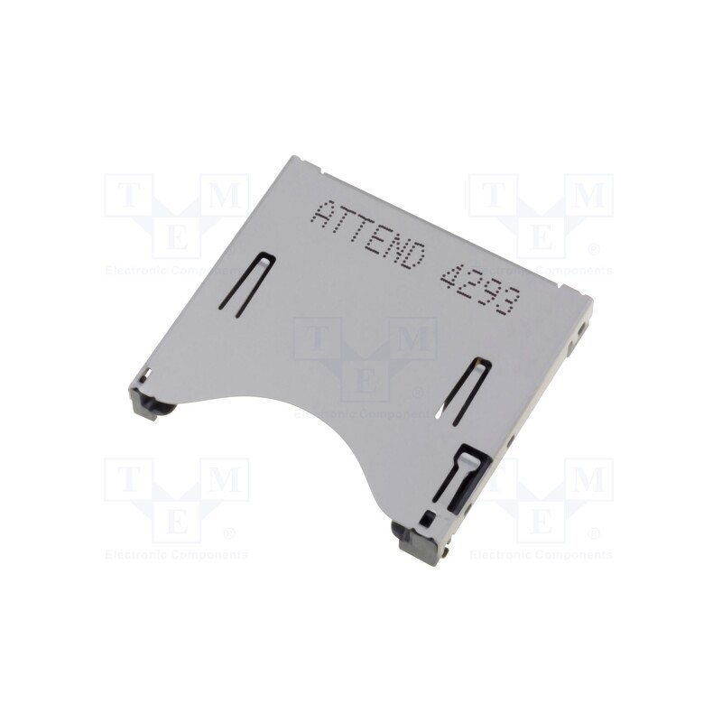 10 pcs : 104D-TCC0-R06 - Connector: for cards, SD, push-push, SMT, gold-plated