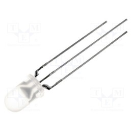 10 pcs : L-59EGW - LED, 5mm, red/green, 60°, Front: convex, 2÷2.5/2.2÷2.5V