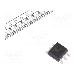 10 pcs : CNY17-3X009T - Optocoupler, SMD, Ch: 1, OUT: transistor, Uinsul: 5kV, Uce: 70V, CNY17