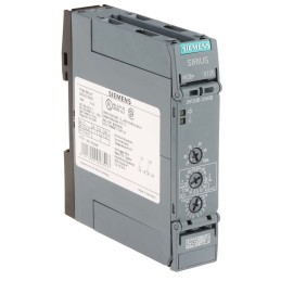 1 pcs - Siemens 3RP25 Series DIN Rail Mount Timer Relay, 12 - 240V ac/dc, 2-Contact, 1 s - 100h, DPDT