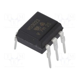 10 pcs : VO3023-X001 - Optotriac, 5kV, triac, DIP6, Ch: 1, VO302x, 100V/μs