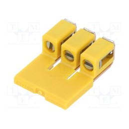 10 pcs : 1053760000 WQV 2.5/3 - Screw bridge, ways: 3, WDU2.5