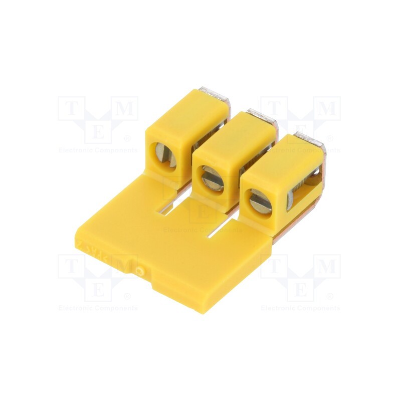 10 pcs : 1053760000 WQV 2.5/3 - Screw bridge, ways: 3, WDU2.5
