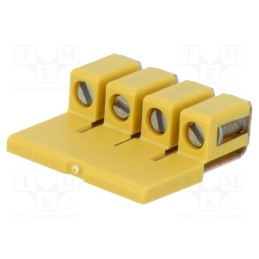 10 pcs : 1053860000 WQV 2.5/4 - Screw bridge, ways: 4, WDU2.5