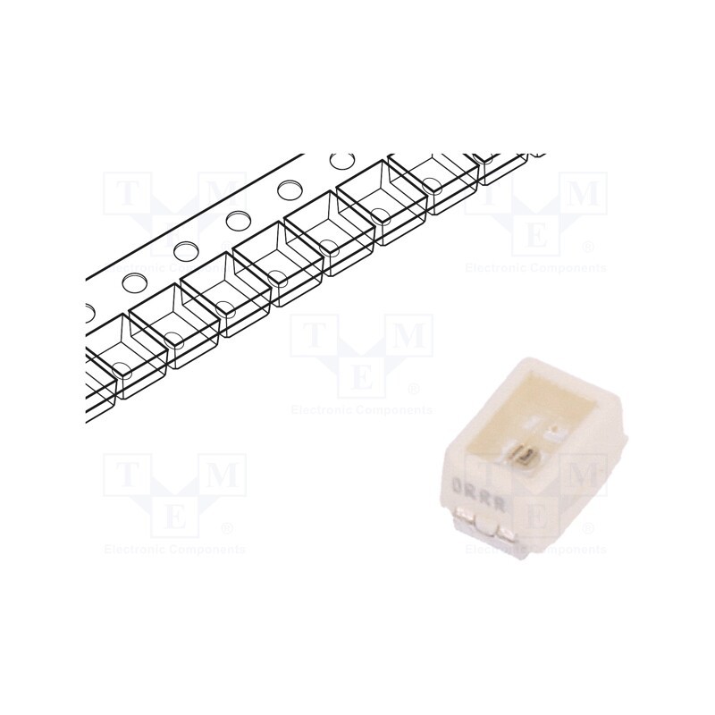 10 pcs : SFH 4247 - IR transmitter, 2014,PLCC2, 940nm, transparent, 12mW, 65°, SMD