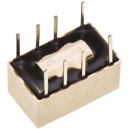 1 pcs - TE Connectivity PCB Mount Signal Relay, 4.5V dc Coil, 2A Switching Current, DPDT