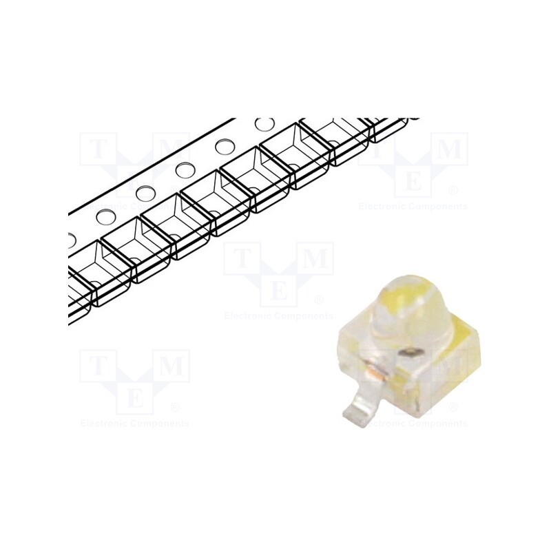 10 pcs : HLMA-QL00-S0011 - LED, SMD, Gull wing, amber, 160÷500mcd, 2.21x2.08x2.92mm, 15°, 20mA