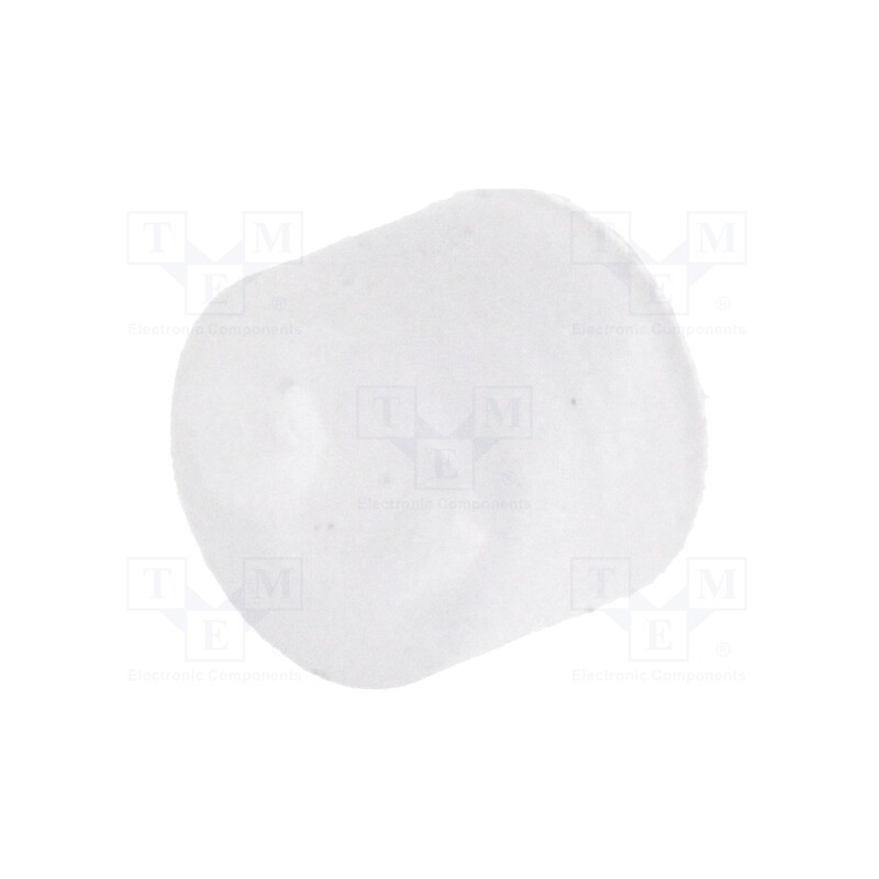 100 pcs : FIX-LED-3.5 - Spacer sleeve, LED, Øout: 5mm, ØLED: 5mm, L: 3.5mm, natural, UL94V-2