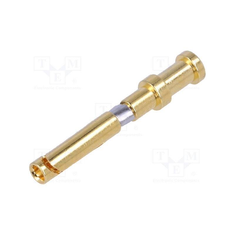 10 pcs : 10A-GF-0.37 - Contact, female, copper alloy, gold-plated, 0.37mm2, 22AWG, bulk