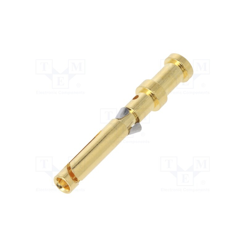 10 pcs : 10A-GF-0.5 - Contact, female, copper alloy, gold-plated, 0.5mm2, 20AWG, bulk