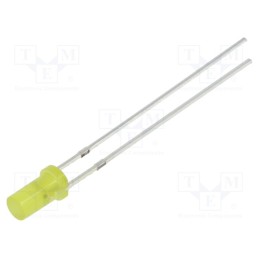 10 pcs : OSYYR23NE4A - LED, 3mm, yellow, 150÷220mcd, 140°, Front: flat, 1.8÷2.6V, -30÷85°C