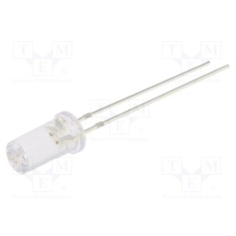 10 pcs : OSYYP25T51A - LED, 5mm, yellow, 750÷1120mcd, 50°, Front: flat, 1.8÷2.6V, -30÷85°C