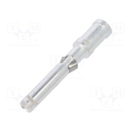 10 pcs : 10A-SF-2.5 - Contact, female, copper alloy, silver plated, 2.5mm2, 14AWG, bulk