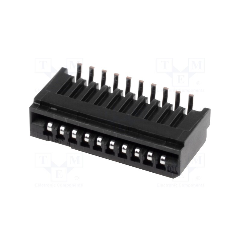 10 pcs : 10FMN-BMT-A-TF (LF)(SN) - Connector: FFC/FPC, vertical, PIN: 10, Non-ZIF, SMT, 0.5A, -25÷85°C