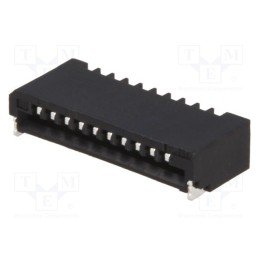 10 pcs : 10FMN-SMT-A-TF (LF)(SN) - Connector: FFC/FPC, horizontal, PIN: 10, Non-ZIF, SMT, 0.5A, 1mm, 50V