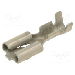 50 pcs : 1101710 - Terminal: flat, 0.5÷1mm2, crimped, straight, tinned, brass, bulk