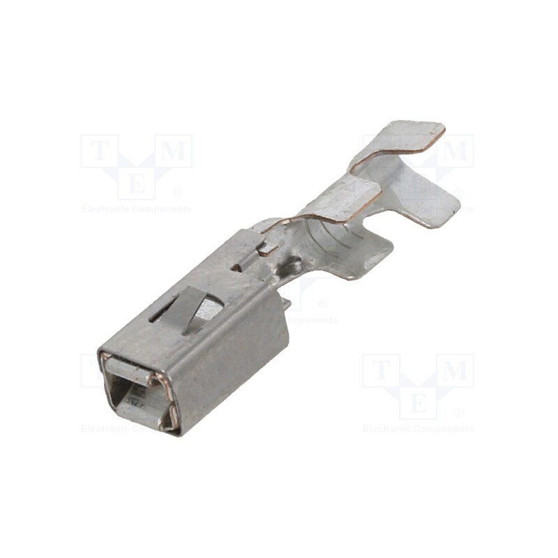 50 pcs : 1108331 - Contact, female, tinned, 1÷2mm2, MINI F280, bulk, crimped, straight