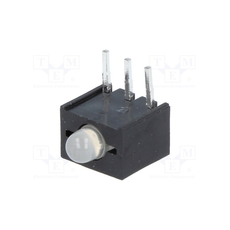 10 pcs : L-130WDT/1EGW - LED, bicolour,in housing, red/green, 3mm, No.of diodes: 1, 20mA