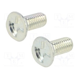 10 pcs : SCHRAUBENSATZ M5X12 - Replacement screws, AZ