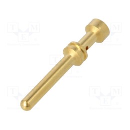 10 pcs : 11190301 - Contact, male, gold-plated, 0.14÷0.37mm2, EPIC H-BE 2.5, crimped